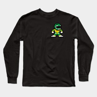 Green rangers pixel Long Sleeve T-Shirt